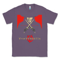 Lavender V For Vendetta Freedom Forever Classic Tee - trangStudio