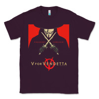 Plum V For Vendetta Freedom Forever Classic Tee - trangStudio