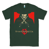Sports Green V For Vendetta Freedom Forever Classic Tee - trangStudio