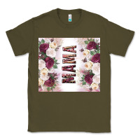 Army Green mother’s day mama flowers tumbler tbs Classic Tee - TumblerDesignByShophia