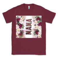 Burgundy mother’s day mama flowers tumbler tbs Classic Tee - TumblerDesignByShophia