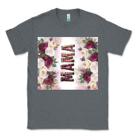 Charcoal Heather mother’s day mama flowers tumbler tbs Classic Tee - TumblerDesignByShophia
