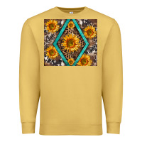 Antique Gold sunflower tumbler Premium Sweatshirt - BarkalooDesign