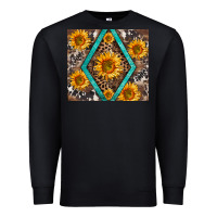 Black sunflower tumbler Premium Sweatshirt - BarkalooDesign