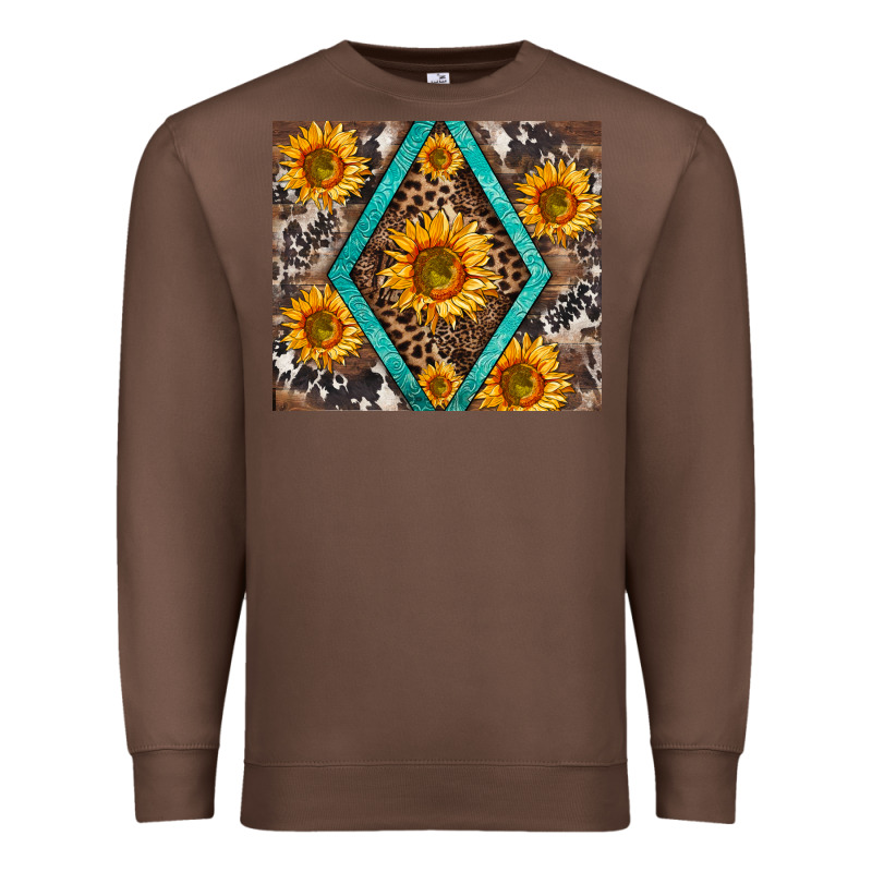 Sunflower Tumbler Premium Sweatshirt by BarkalooDesign | Teevron