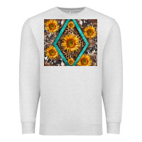 Oatmeal Heather sunflower tumbler Premium Sweatshirt - BarkalooDesign