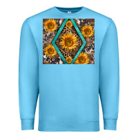 Ocean Blue sunflower tumbler Premium Sweatshirt - BarkalooDesign