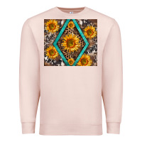 Pale Pink sunflower tumbler Premium Sweatshirt - BarkalooDesign