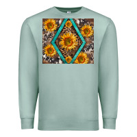 Seafoam sunflower tumbler Premium Sweatshirt - BarkalooDesign