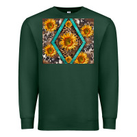 Sports Green sunflower tumbler Premium Sweatshirt - BarkalooDesign