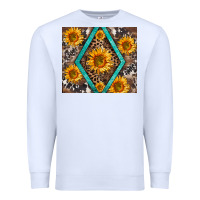 White sunflower tumbler Premium Sweatshirt - BarkalooDesign