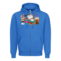 True Royal Teacher Coffee Cups Zipper Hoodie - Artiststas