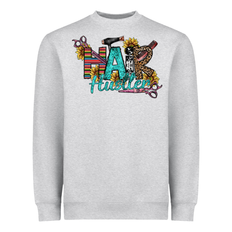 Hair Hustler Heavyweight Sweatshirt by SublimationCraftShop | Teevron