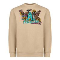 Mushroom Hair Hustler Heavyweight Sweatshirt - SublimationCraftShop
