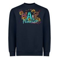 Navy Hair Hustler Heavyweight Sweatshirt - SublimationCraftShop