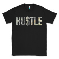 Black Hustle 100 Dollar Bill Christmas Gift entrepreneur Classic Tee - trangStudio
