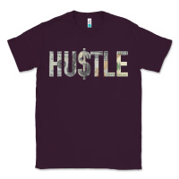 Plum Hustle 100 Dollar Bill Christmas Gift entrepreneur Classic Tee - trangStudio