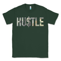 Sports Green Hustle 100 Dollar Bill Christmas Gift entrepreneur Classic Tee - trangStudio