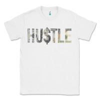 White Hustle 100 Dollar Bill Christmas Gift entrepreneur Classic Tee - trangStudio