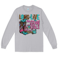 Moon Dust long live the cowgirls olivia Long Sleeve Tee - OliviaCreatesArt