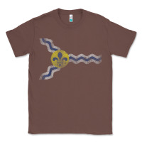 Chestnut St Louis Missouri Flag Vintage Faded Home Family Classic Tee - trangStudio
