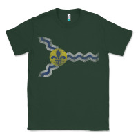 Sports Green St Louis Missouri Flag Vintage Faded Home Family Classic Tee - trangStudio