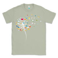 Matcha Womens Funny Dandelion Books Gift For Reading Lover Women Girls V-Neck Classic Tee - trangStudio