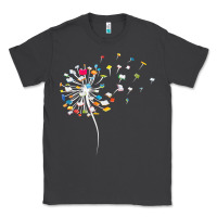 Smoke Womens Funny Dandelion Books Gift For Reading Lover Women Girls V-Neck Classic Tee - trangStudio
