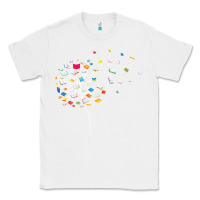 White Womens Funny Dandelion Books Gift For Reading Lover Women Girls V-Neck Classic Tee - trangStudio