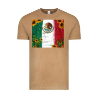 Vintage Camel cactus sunflower mexican flag z Vintage Tee - Jasminsmagicworld