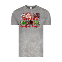 Cloud Rock santas favorite  football player Vintage Tee - CowGirlArtShop