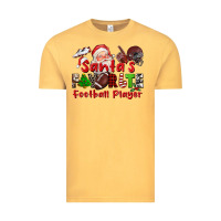 Vintage Mustard santas favorite  football player Vintage Tee - CowGirlArtShop