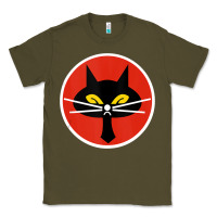 Army Green black cat squadron taiwanese u 2 spy plane emblem gift tank top Classic Tee - trangStudio