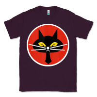 Plum black cat squadron taiwanese u 2 spy plane emblem gift tank top Classic Tee - trangStudio