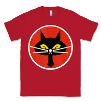Red black cat squadron taiwanese u 2 spy plane emblem gift tank top Classic Tee - trangStudio