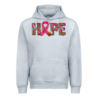 Heather Grey hope and cancer ribbon Urban Hoodie - AdoDesignShop