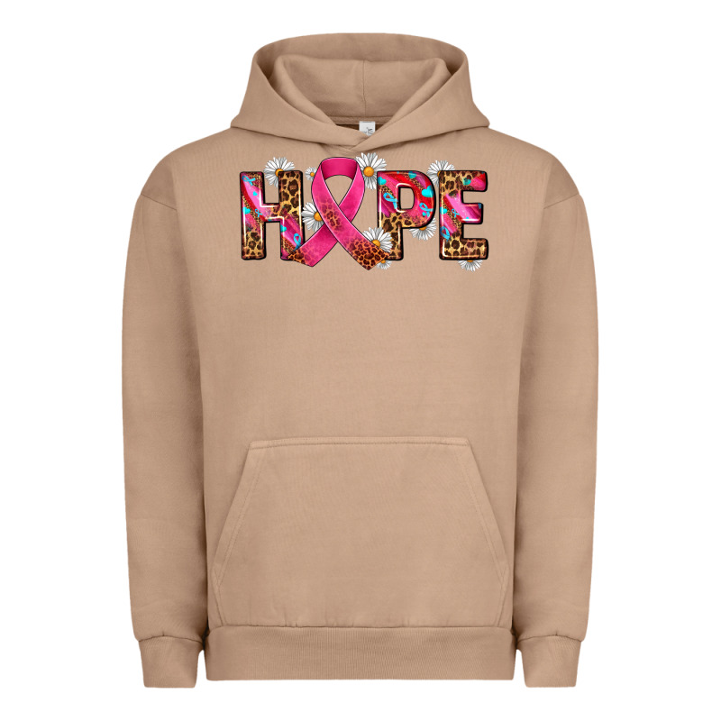 Hope And Cancer Ribbon Urban Hoodie by AdoDesignShop | Teevron