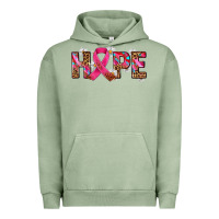 Pigment Oil Green hope and cancer ribbon Urban Hoodie - AdoDesignShop