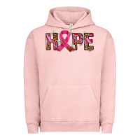 Pigment Salmon hope and cancer ribbon Urban Hoodie - AdoDesignShop