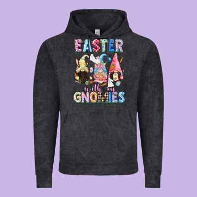 Easter With My Gnomies  Easter Day Vintage Hoodie Designed By Cowgirlartshop