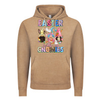 Vintage Coffee Easter with my gnomies  Easter Day Vintage Hoodie - CowGirlArtShop