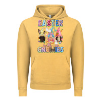 Vintage Mustard Easter with my gnomies  Easter Day Vintage Hoodie - CowGirlArtShop