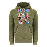 Vintage Olive Easter with my gnomies  Easter Day Vintage Hoodie - CowGirlArtShop