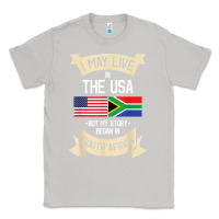 Moon Dust South Africa American Flag USA South African Roots Gifts Classic Tee - trangStudio