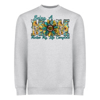 Heather Grey being a mom makes my life complete Heavyweight Sweatshirt - SublimationCraftShop