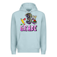 Blue Mist Third Grade Premium Hoodie - RanaPortraitStore