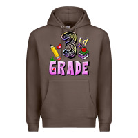 Coffee Third Grade Premium Hoodie - RanaPortraitStore