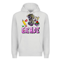 Dove Grey Third Grade Premium Hoodie - RanaPortraitStore