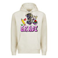 Oatmeal Heather Third Grade Premium Hoodie - RanaPortraitStore