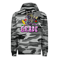 Slate Camo Third Grade Premium Hoodie - RanaPortraitStore